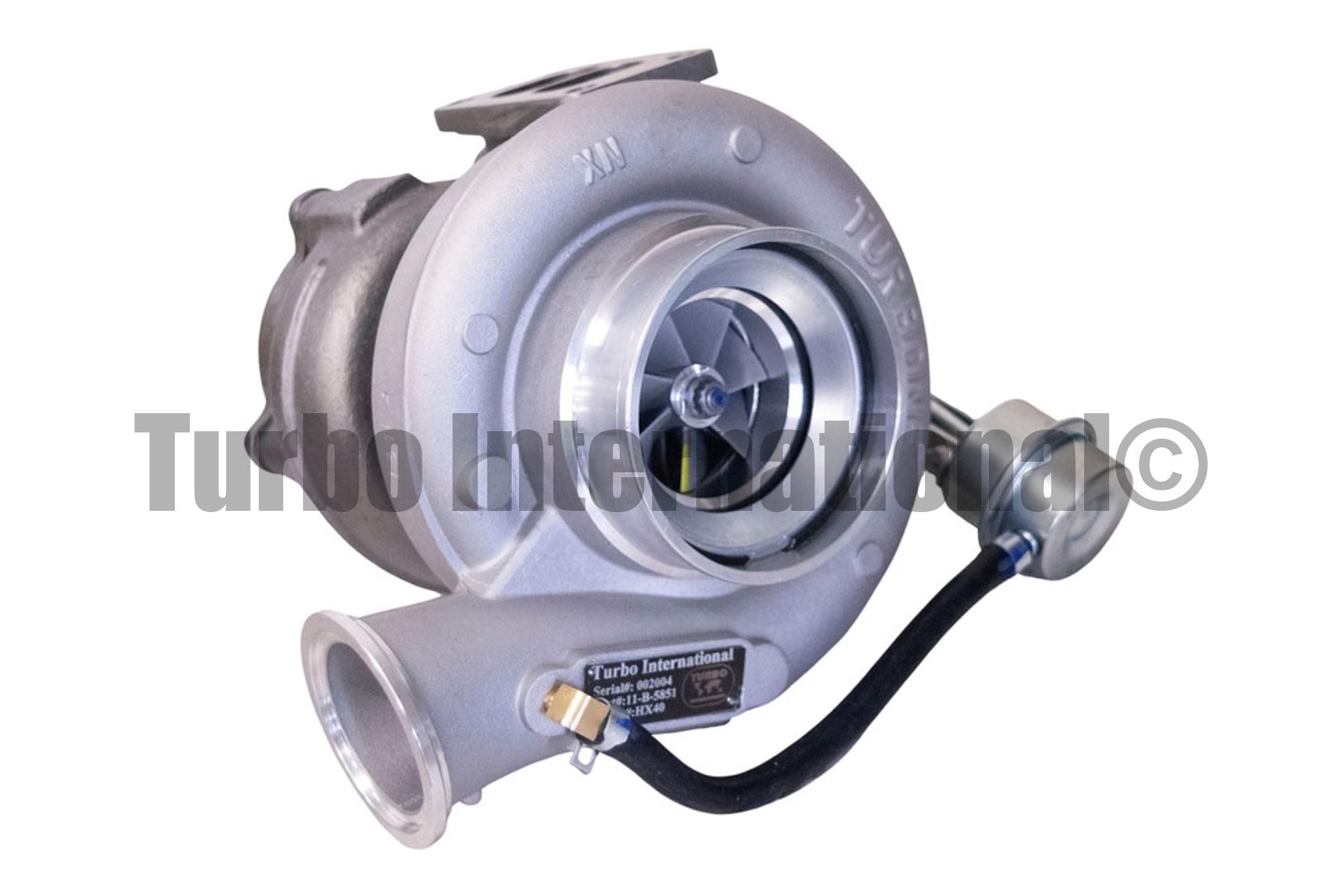 Turbocharger HX40W 1991-1998 Blue Bird TC2000 8.3L Case MX305 8.9L 