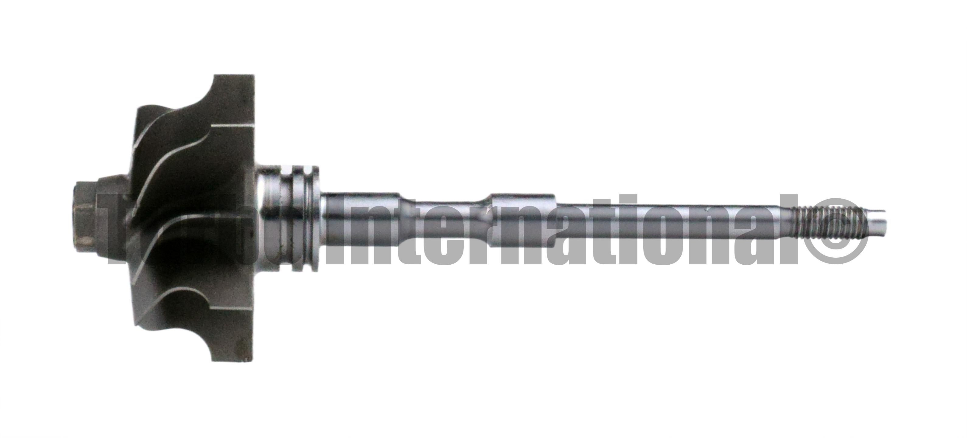 Shaft / Turbine Wheel, GT15, 10-BLADE