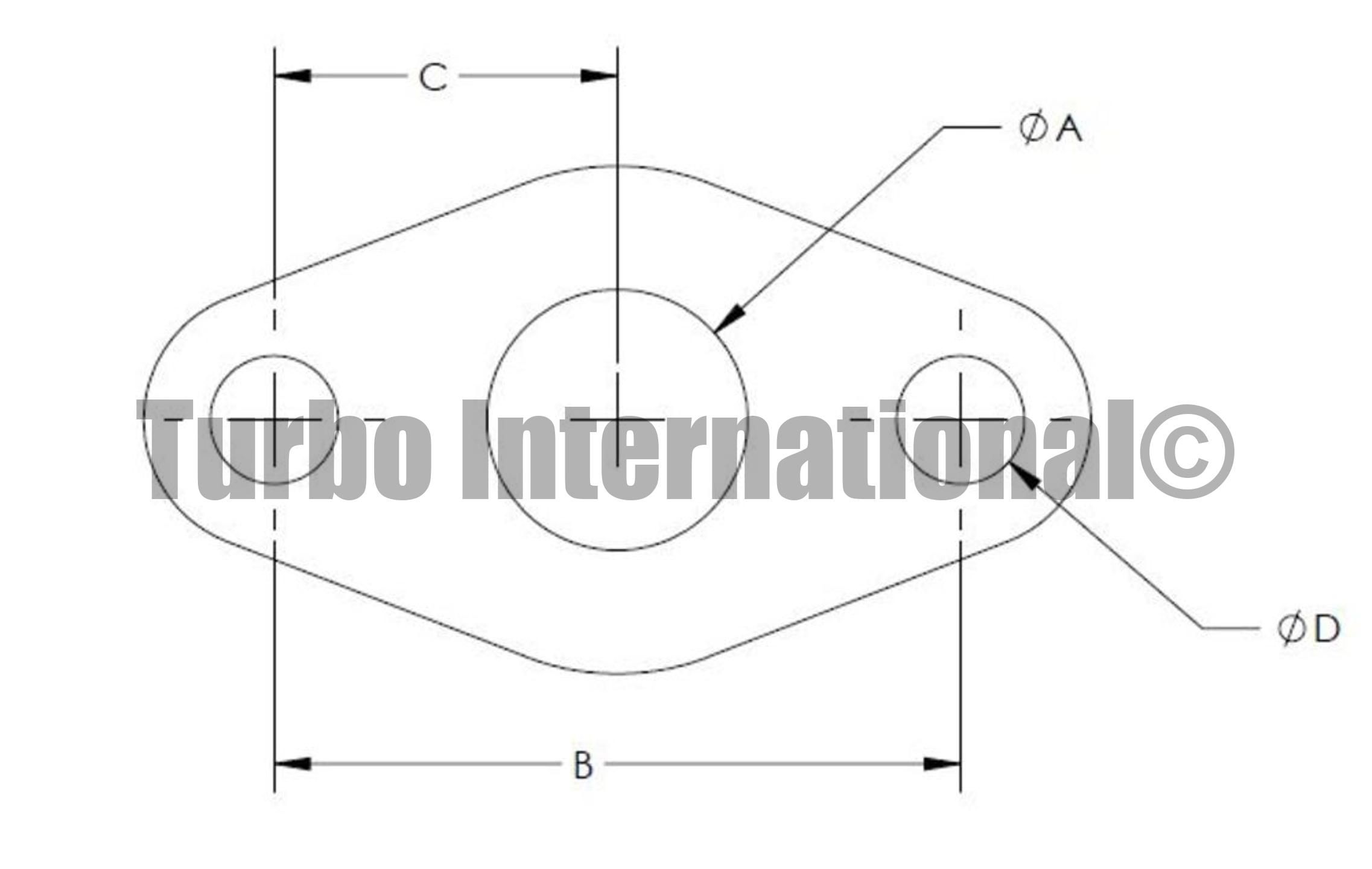 Gasket, OIL DRAIN,GT15-25