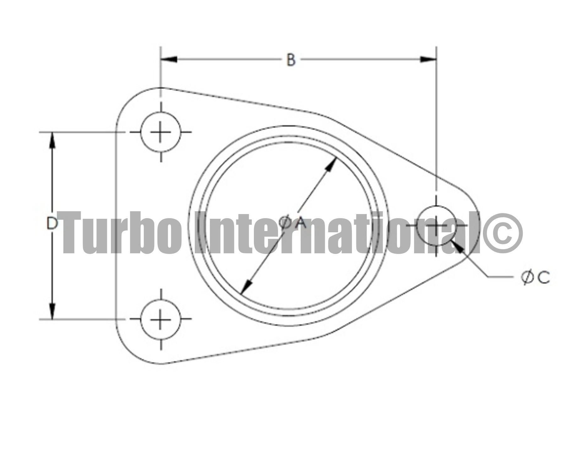 Gasket, T-IN, GT1852V